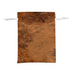 Aged Leather Lightweight Drawstring Pouch (L)