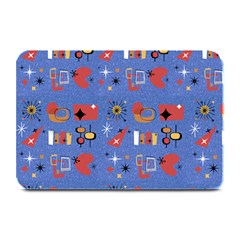Blue 50s Plate Mats by InPlainSightStyle