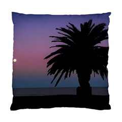 Sunset Coastal Scene, Montevideo Uruguay Standard Cushion Case (two Sides) by dflcprintsclothing