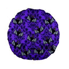 Halloween Friggin Bats Standard 15  Premium Flano Round Cushions by InPlainSightStyle