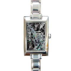 Robotic Endocrine System Rectangle Italian Charm Watch by MRNStudios