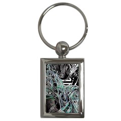 Robotic Endocrine System Key Chain (rectangle) by MRNStudios