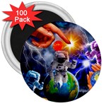 Riding The Storm Out 3  Magnets (100 pack)