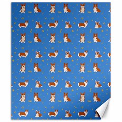 Cute Corgi Dogs Canvas 20  X 24  by SychEva