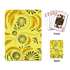 Folk Flowers Pattern  Playing Cards Single Design (rectangle) by Eskimos