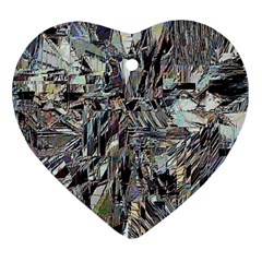 Teeth Grinder Heart Ornament (two Sides)