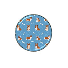 Cute Corgi Dogs Hat Clip Ball Marker (10 Pack) by SychEva