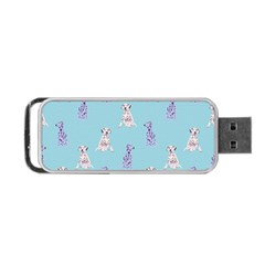 Dalmatians Are Cute Dogs Portable Usb Flash (two Sides) by SychEva