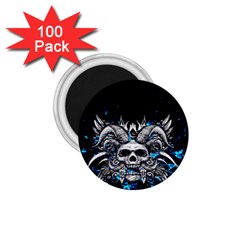 Skullart 1 75  Magnets (100 Pack) 