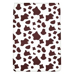 Brown Cow Spots Pattern, Animal Fur Print Removable Flap Cover (l) by Casemiro