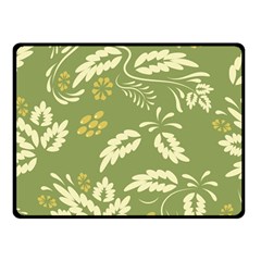 Folk Flowers Pattern Floral Surface Design Seamless Pattern Double Sided Fleece Blanket (small) 