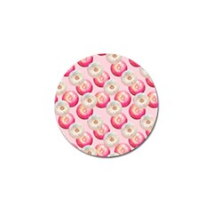 Pink And White Donuts Golf Ball Marker (10 Pack) by SychEva