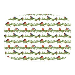 Bullfinches On The Branches Mini Square Pill Box by SychEva