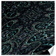 Emerald Distortion Canvas 20  X 20  by MRNStudios