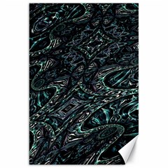 Emerald Distortion Canvas 20  X 30  by MRNStudios