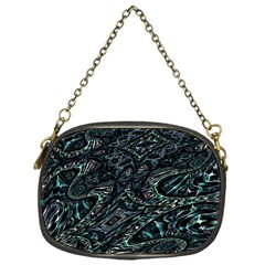 Emerald Distortion Chain Purse (one Side) by MRNStudios