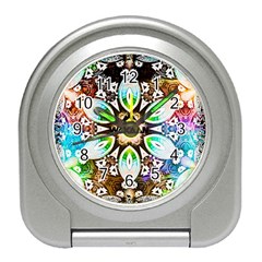 375 Chroma Digital Art Custom Travel Alarm Clock by Drippycreamart