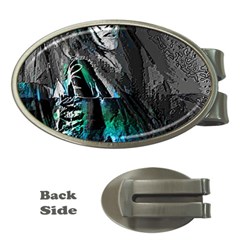 Glitch Witch Money Clips (oval)  by MRNStudios