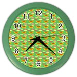 Fruits Color Wall Clock