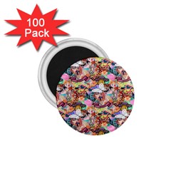 Retro Color 1 75  Magnets (100 Pack)  by Sparkle