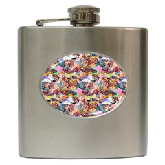 Retro Color Hip Flask (6 Oz) by Sparkle