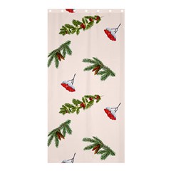 Rowan Branches And Spruce Branches Shower Curtain 36  X 72  (stall)  by SychEva