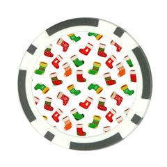 Christmas Socks  Poker Chip Card Guard by SychEva