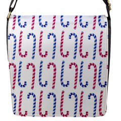 Christmas Candy Flap Closure Messenger Bag (s) by SychEva