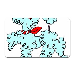 Doodle Poodle  Magnet (rectangular) by IIPhotographyAndDesigns