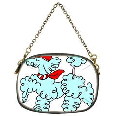 Doodle Poodle  Chain Purse (one Side) by IIPhotographyAndDesigns