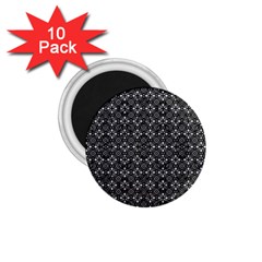 Black Lace 1 75  Magnets (10 Pack)  by SychEva