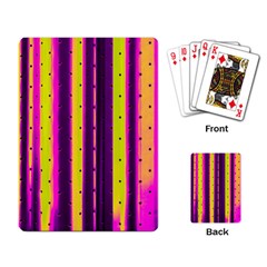 Warped Stripy Dots Playing Cards Single Design (rectangle) by essentialimage365