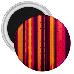 Warped Stripy Dots 3  Magnets by essentialimage365