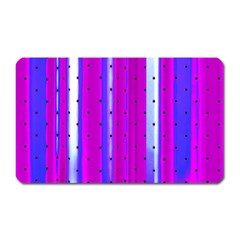 Warped Stripy Dots Magnet (rectangular) by essentialimage365