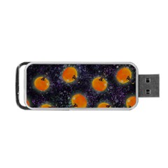 Space Pumpkins Portable Usb Flash (two Sides) by SychEva