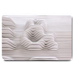 Illusion Waves Large Doormat  by Sparkle