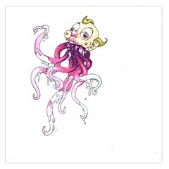 Carnie Squid Large Satin Scarf (square)