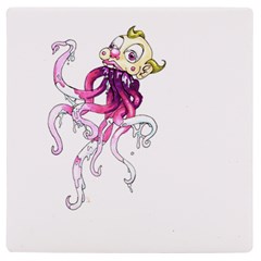 Carnie Squid Uv Print Square Tile Coaster  by Limerence