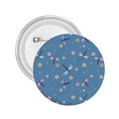 Cute Dragonflies In Spring 2 25  Buttons by SychEva