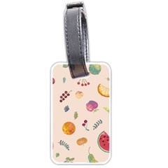 Summer Fruit Luggage Tag (one Side) by SychEva