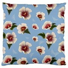 Hibiscus Flowers Large Cushion Case (two Sides) by SychEva