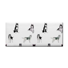 Husky Dogs Hand Towel by SychEva