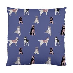 Husky Dogs With Sparkles Standard Cushion Case (one Side) by SychEva