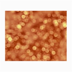 Light Reflections Abstract No7 Peach Small Glasses Cloth (2 Sides) by DimitriosArt