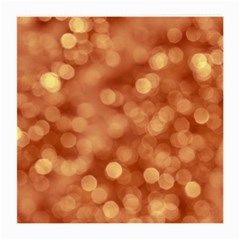 Light Reflections Abstract No7 Peach Medium Glasses Cloth by DimitriosArt