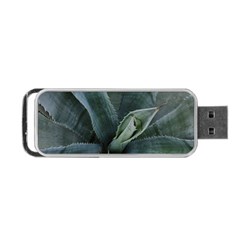 The Agave Heart Under The Light Portable Usb Flash (two Sides) by DimitriosArt
