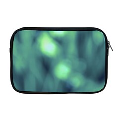 Green Vibrant Abstract Apple Macbook Pro 17  Zipper Case