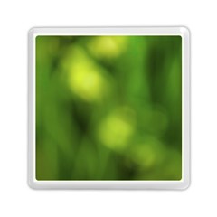 Green Vibrant Abstract No3 Memory Card Reader (square) by DimitriosArt