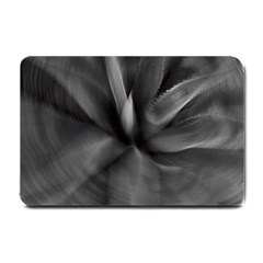 Black Agave Heart In Motion Small Doormat  by DimitriosArt