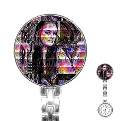 Hungry Eyes Ii Stainless Steel Nurses Watch by MRNStudios